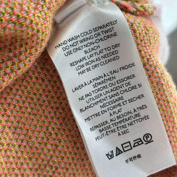 Anthropologie Maeve Pink Plaid Boat Neck Sweater - Picture 11 of 11